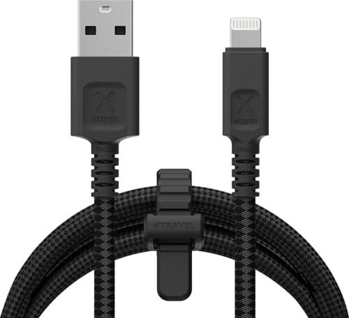 Xtorm Next Gen USB zu Lightning Kabel - 3 Meter - Schwarz