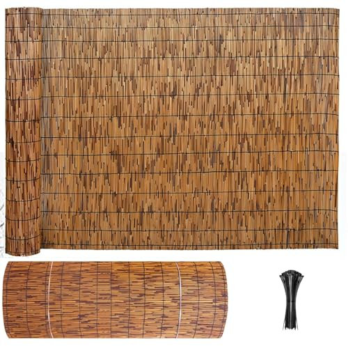 Canisse Bambou 1m80 Hauteur Brise Vue Bois Cache Vue Exterieur Jardin Pare Vue Balcon Clôture En Roseau Naturel Brande De Bruyere 1m50 Épaisse Cloture Jardin Exterieur Paillasse Pour Pergola 2m X 5m