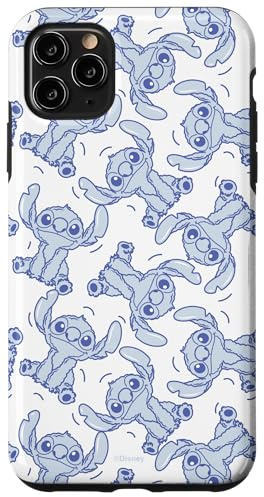 Disney Stitch Fluffy Summer Vibes Pattern Case for iPhone 11 Pro Max