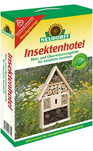 Neudorff 00881 – Insekten-Hotel, 47 x 14 x 70 cm, gelb