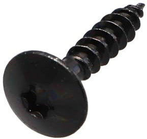 VBA/VIS POUR BOIS AGGLOMERE PENTURE 6X30 TORX T30 ACIER ZINGUE NOIR