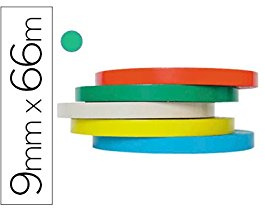tesa 4204-58 - Nastro adesivo, 66 m x 9 mm, colore: verde
