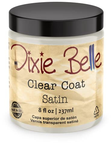 Dixie Belle pintura empresa (satinado Acabado de laca transparente) uso con tiza pintura para muebles