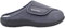 EXTRO STYLE – Pantofole Ortopediche Tecnica 6, per Piedi Gonfi e Bendati, Dolori al Tallone, Ciabatte Ortopediche Donna e Uomo con Suola Antiscivolo e Urto-assorbente, Microfibra, Grigio, Tg 37