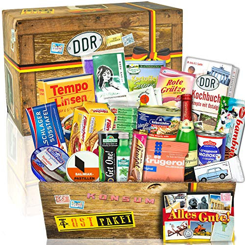 DDR Paket DDR SPEZIALITÄTEN BOX / Geschenke für Sie zu Geburtstag