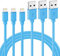 Quntis Cavo iPhone Certificato MFi, 3Pezzi 1M, Cavo Lightning a USB Compatibile con iPhone SE 2020/11/11 Pro/11 PRO Max/X/XS/XS Max/XR/8/8 Plus/7/7 Plus/6s/6s Plus/6/6 Plus/5c/5s/5, iPad Airpods