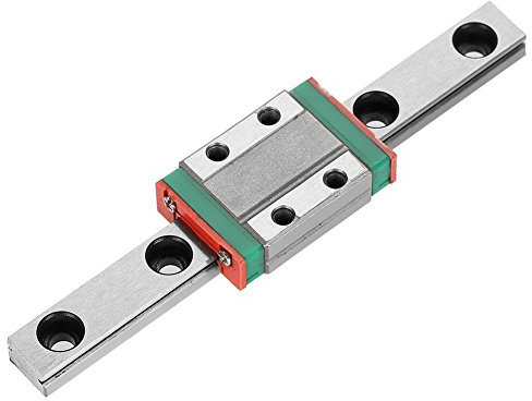 Mini Linearführung LML9B Miniatur Linearschiene 9mm Breite + Slide Block Lineare Schienenführung(95mm)