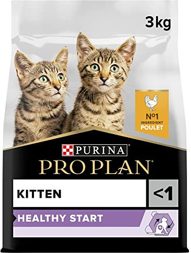 Pro Plan Purina Katzenfutter Junior mit OPTISTART reich an Hähnchen - 3 kg