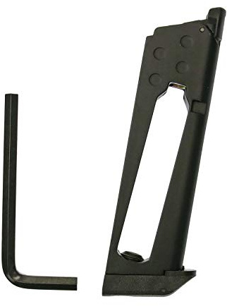 Umarex Airsoft Magazin, Kaliber 4,5 mm, Trommelkapazität 17 Schuss