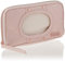 Itzy Ritzy Travel Wipes Case – Portable, On-The-Go Baby Wipes Holder Including Removable Clips for Car Visor Or Seat Back, Designed to Hold Packs of Up to 64 Wipes, Blush