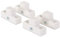 babybay Verbindungsbacken zum Laufstall passend für Modell Original, Midi, Mini, Maxi und Boxspring, weiß lackiert