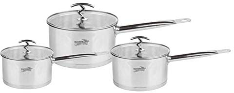 Haussmann Héritage® - 3 piéces Casserole professionnel/Inox- tous feux dont Induction - HM-0615