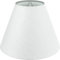 Wogati® Premium Lampenschirm E14/E27 Baumwolle | verschiedene Größen & Farben | Farbe: Weiß/Größe: S | Lampenschirm Stehlampe + Lampenschirm Hängelampe + Lampenschirm für Tischlampe