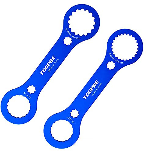 Fahrrad BB Schraubenschlüssel Werkzeug Achsenschlüssel Fahrradschlüssel Reparaturwerkzeug 44mm 16 Kerbe 46mm 24 Kerbe Tretlager Kurbelgarnitur Installieren Entfernung für Mountainbike Rennradfahrer