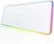 JMIYAV White Gaming Mouse Pad RGB Mousepad Non-Slip Rubber Base Extra Large Cool XL XXL Computer Desk Pad Gaming Accessories LED Light Up Extended Big Mouse Pad for Gamer 80 * 30cm