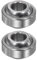 sourcing map 2Stk GEG8C Sphärisch Schlicht Lager 8mmx19mmx11mm Versiegelt Sphärisch Radiales Kugellager