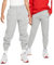 Nike K NSW Club FLC JGGR LBR Pants, DK Grey Heather/Base Grey/Weiß, Small Unisex