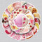 Dessert Aufkleber Kuchen Sticker Set 50 Stücke Niedlich Deko für Auto Laptop Skateboard Fahrrad Moped Motorrad Fahrrad Computer,Geeignet für Erwachsene Kinder
