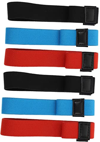 DECHOUS 6Er Boxen Lunchbox elastisches Seil Bento-Befestigungsband Bands Lunch-Box Lunch-Container-Seil Lunchbox-Riemen Optional Gurt Brotdose Gummiband reisen Polyester