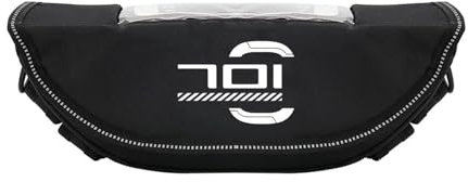 BOLNEY Leder schwarz WASSERDICHT LANGLEBIG EINFACHE Insta Für Husqvarna 701 Supermoto & Enduro wasserdichte Tasche Für Motorradzubehör, Aufbewahrung, Lenkertasche, Reise-Werkzeugtasche