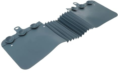 Mikinona Household Sink Splash Guard Kitchen Splashing Baffle Wear-Resistant Green Water Sink Protector Kitchen Accessory and Washbasin