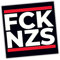 50x FCK NZS Aufkleber - Sticker - Set mit jeweils 50 Stickern - 5,2cm x 5,2cm - fck afd sticker fck nzs sticker nazis aufkleber links