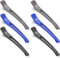 6Pcs Pinces à Cheveux,Pince Cheveux Coiffeur, Pince Crocodile Cheveux Professionnelles,Pince Plate Cheveux Antidérapantes,pour la Coupe de Style, Salon et Maison