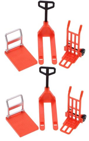 COSMEVIVI Kinder Mini Gabelstapler Spielzeug BAU Fahrzeug Spielzeug LKW Motor Gebäude Kit Straße Verkehr Lernen