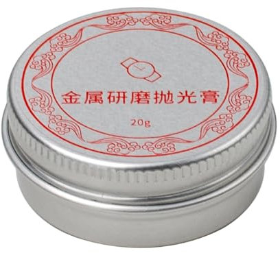 JIEBWCHA 2 Uhren Kratzer Entferner, 20g Polierpaste, Paste Zum Entfernen Von Kratzern, Schmuckkratzerentferner, Poliercreme Für Uhrenkratzer, Breit Anwendbare Creme Zum Entfernen Von Uhren-Kratzern