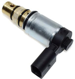 Válvula De Control De Calentador Compatible con 1K0820803C 1K0802803G 1K0820803Q 1K0820803S Válvula Control Compresor Aire Acondicionado Electromagnético Electrónico Coche