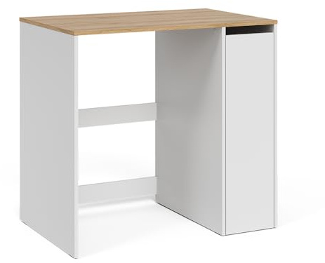 Vicco Waschmaschinenschrank Viktor, Weiß/Artisan-Eiche, 93.6 x 88.2 cm | mit Rollcontainer