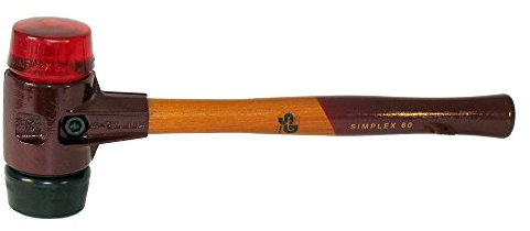 Simplex-Schonhammer Ø 50 mm Gummikomposition/Plastik