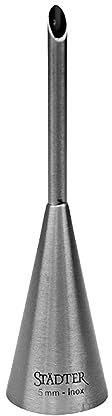 Städter 215115 Fülltülle 5 mmø, Edelstahl, Silber, 5 mm