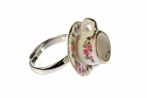 Miniblings Kaffeetasse Tasse Ring | Alltagstauglich, sorgfältig in Berlin gemacht, in kleiner Serie hergestellt