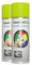 Gummi Dip Sprühfolie, Neon Spray, 2er Set, 2x400 ml (Neon Gelb)