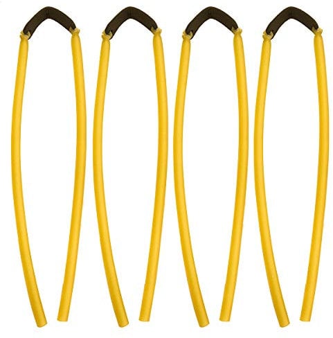 GM&BW 4 Catapult Replacement Band sets, Elastic Rubber tubular Bands,Compatible with Catapult from Trumark,Daisy,Barnett,Marksman, Suitable for slingshot hunting