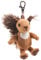 Schaffer Knuddel mich! 250 Anhänger Luzy Plüsch Eichhörnchen, Braun/Weiß, 11cm