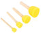 4Pcs Round Sponges Brush Assorted Foam Paint Brush Foam Sponge Bevel Tipped Brush Set for Kids Painting Crafts and DIY