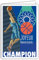 AFIE 69-4316 Glückwunschkarte zum Geburtstag mit Umschlag für Basketball-Fan – Mini-Poster Format 17 x 11,5 cm – Sportball, rund, Korb, Spieler, Champion, Fans, Retro, Vintage