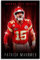 Puzzle 1000 Teile Erwachsene und Kinder Kc Chiefs Patrick Mahomes Plakatmalerei Holz Puzzles Stress Freisetzung Spiel 1000 Piece 29.5x19.6inch(75x50cm) Kein Rahmen