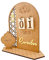 Ramadan-Adventskalender aus Holz, 30 Tage, Countdown-Kalender, wiederverwendbarer Tischkalender, handgefertigt for Zuhause, Schlafzimmer, Tisch, Ramadan und Eid-Dekoration