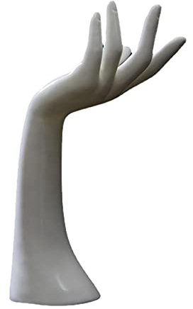 Perfeclan Espositore a Mano per Gioielli Porta Anelli Manichino Femminile Bracciale a Mano Guanti Espositore per Anelli Espositore per Gioielli Organizzatore di