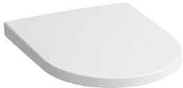 Laufen Cleanet Navia WC-Sitz, mit Deckel, abnehmbar, mit Absenkautomatik, für Hohlraumbefestigung, 445x370mm, H891601, Farbe: Weiß Matt
