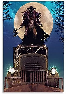 ELedvb Jeepers Creepers ArtCanvas Poster Dekorative Malerei Leinwand Wandposter und Kunstdruck Moderne Familie Schlafzimmer Dekor Poster 20 x 30 cm