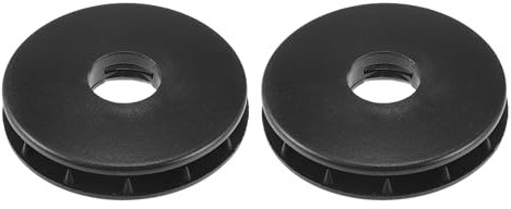 VekAuto 2 Pièces Fixations De Tapis De Sol Pour Voiture Compatible pour Ford, Clips De Fixation En Plastique Noir Résistant