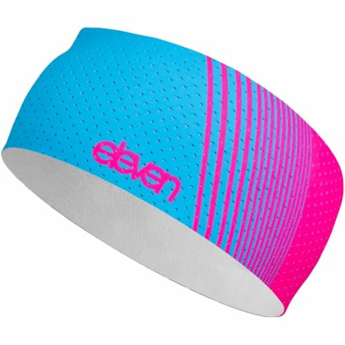 ELEVEN SPORTSWEAR Stirnband – atmungsaktiv, universelle Größe, geeignet für Damen und Herren, ideal für Sport und aktive Freizeit (Powerflow pink)