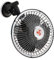 Suammiitstrieadea Ventilateur électrique avec ventouse pour pare-brise de voiture et camion 15,2 cm 24 V