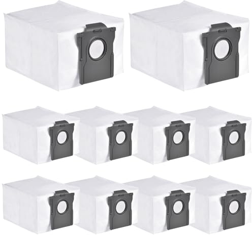 10 Stück Staubbeutel Kompatibel mit Dreame L20/X40/X50 Ultra Complete, D10 Plus/L10s Ultra Gen 2/L40/L50 Ultra, für Mova E30 /P50 Pro Ultra Staubsauger, 3,2 Große Kapazität Staubsaugerbeutel Ersatz