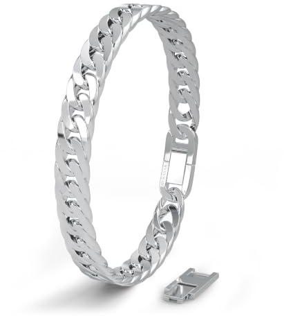 SERASAR | Premium Edelstahl Armband Herren | Rostfreier 316L Chirurgenstahl | Wasserfest | Sicherer Verschluss | Drei Farben | Inklusive Schmuckschachtel