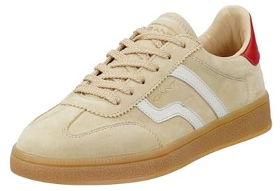 GANT 32533197/G965 Damen Sneaker Low Rauleder in beige-Kombi - Gr. 38